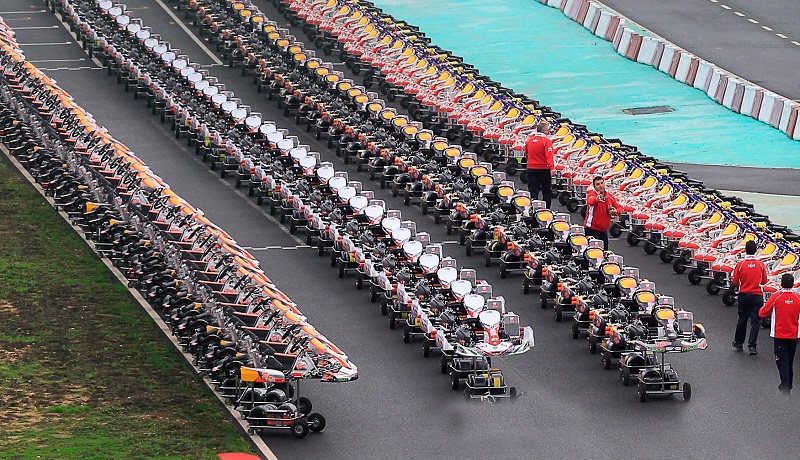 Rotax of Austria supplies over 270 brand new karts engines and tyres for the Max Challenge Grand Finals held this year in Spain